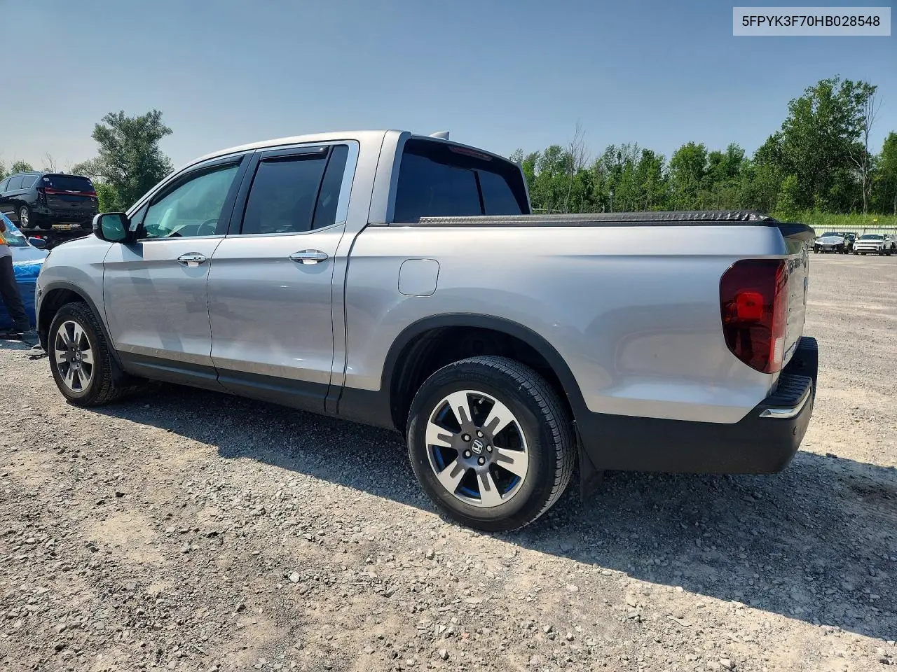 2017 Honda Ridgeline Rtl VIN: 5FPYK3F70HB028548 Lot: 61517646