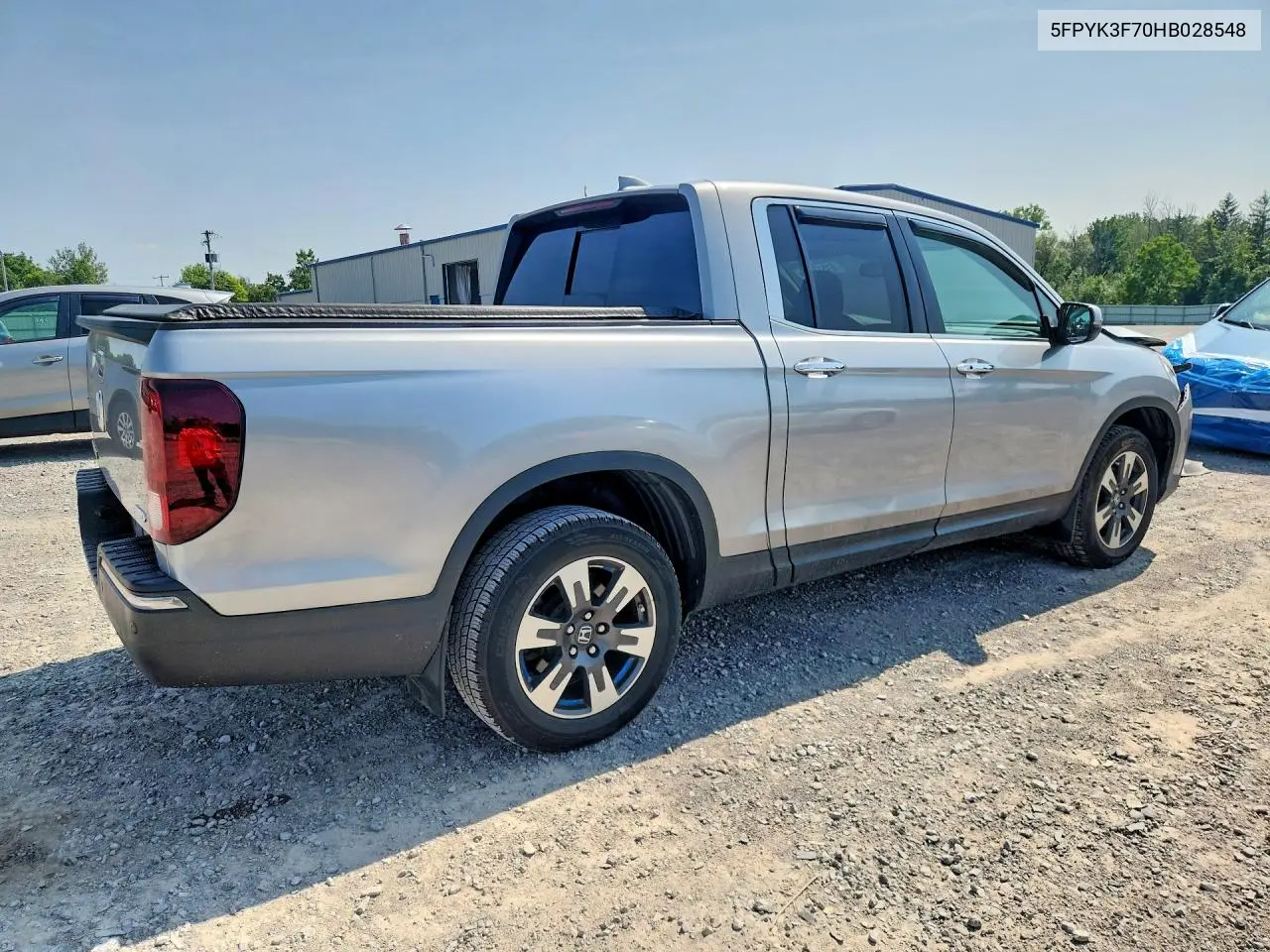 2017 Honda Ridgeline Rtl VIN: 5FPYK3F70HB028548 Lot: 61517646