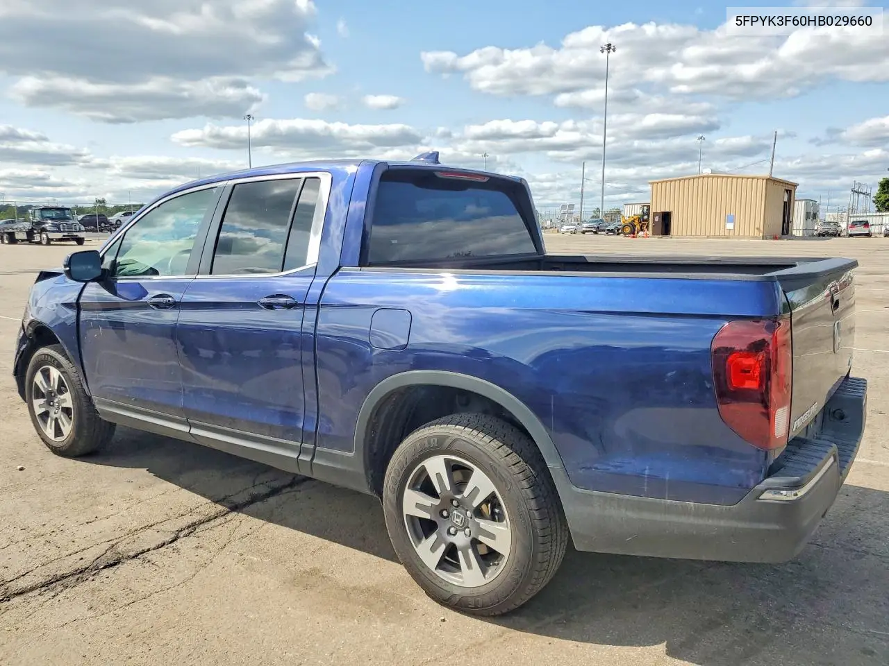 2017 Honda Ridgeline Rtl VIN: 5FPYK3F60HB029660 Lot: 62237656