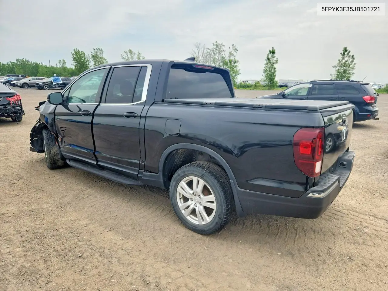 2018 Honda Ridgeline Lx VIN: 5FPYK3F35JB501721 Lot: 56337246