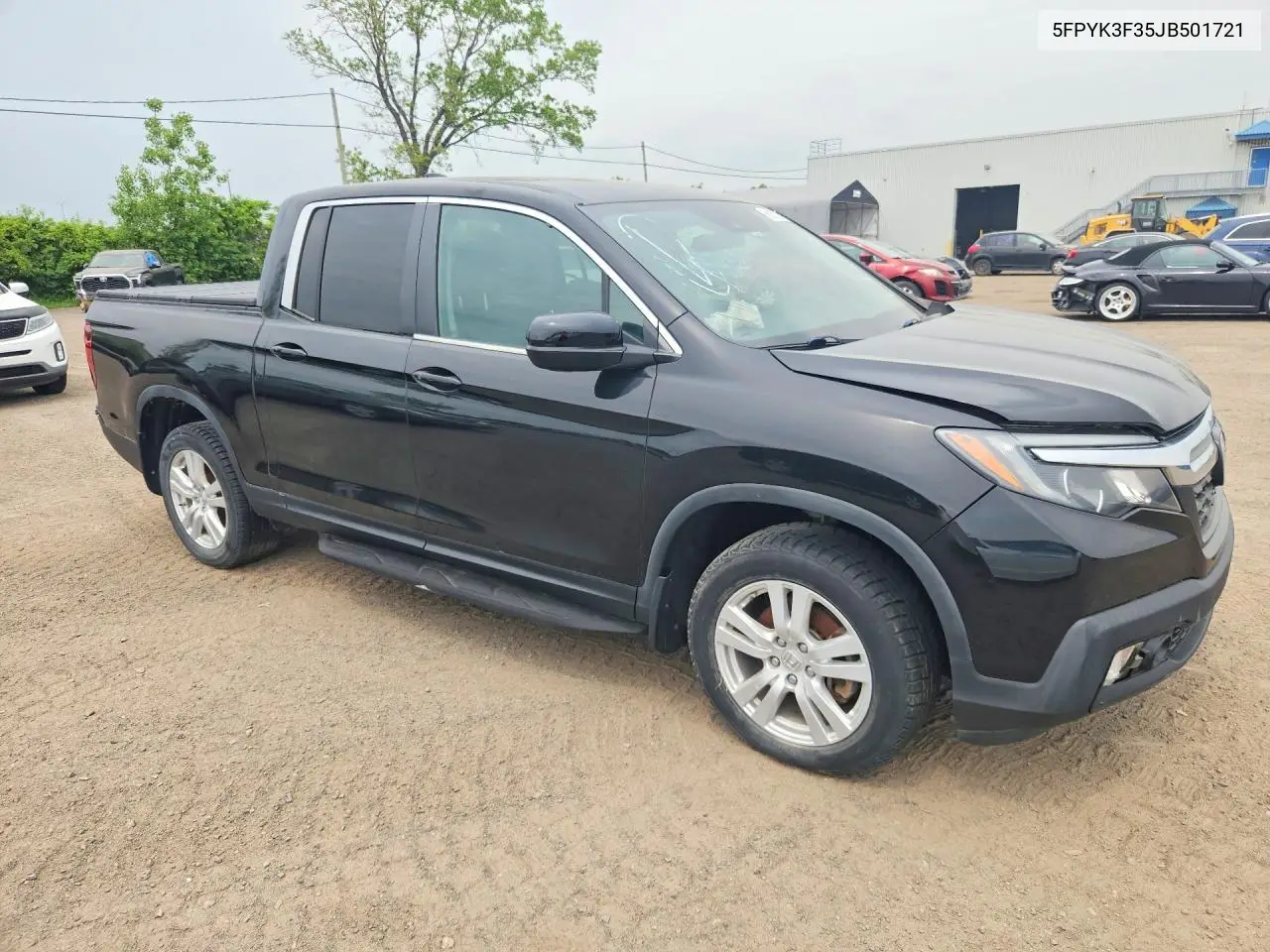 2018 Honda Ridgeline Lx VIN: 5FPYK3F35JB501721 Lot: 56337246