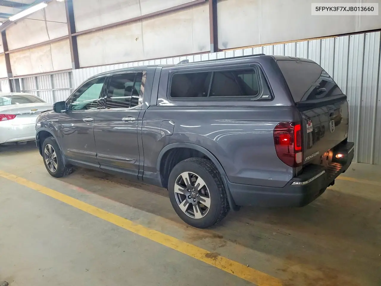 2018 Honda Ridgeline Rtl VIN: 5FPYK3F7XJB013660 Lot: 59351056