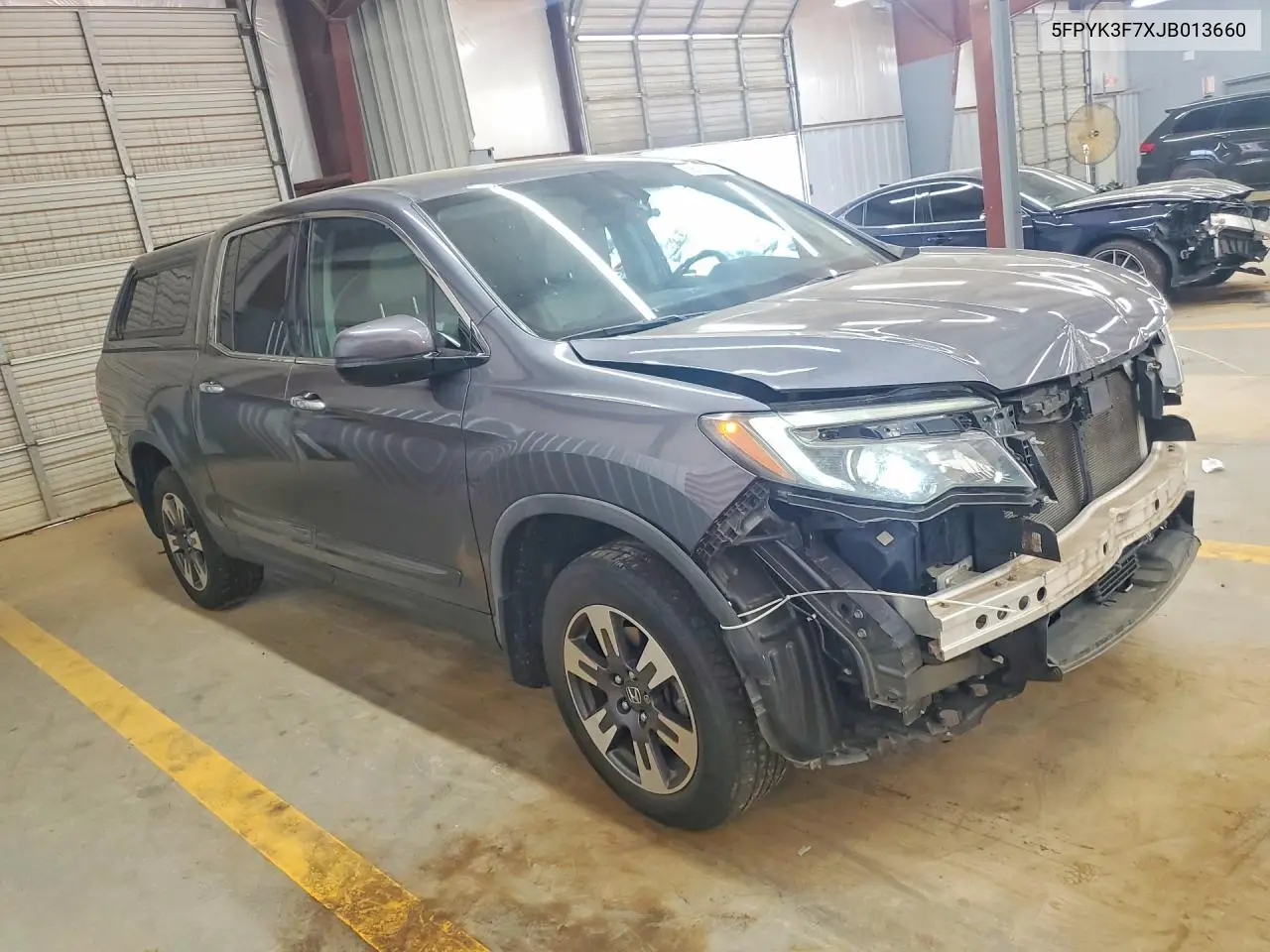2018 Honda Ridgeline Rtl VIN: 5FPYK3F7XJB013660 Lot: 59351056