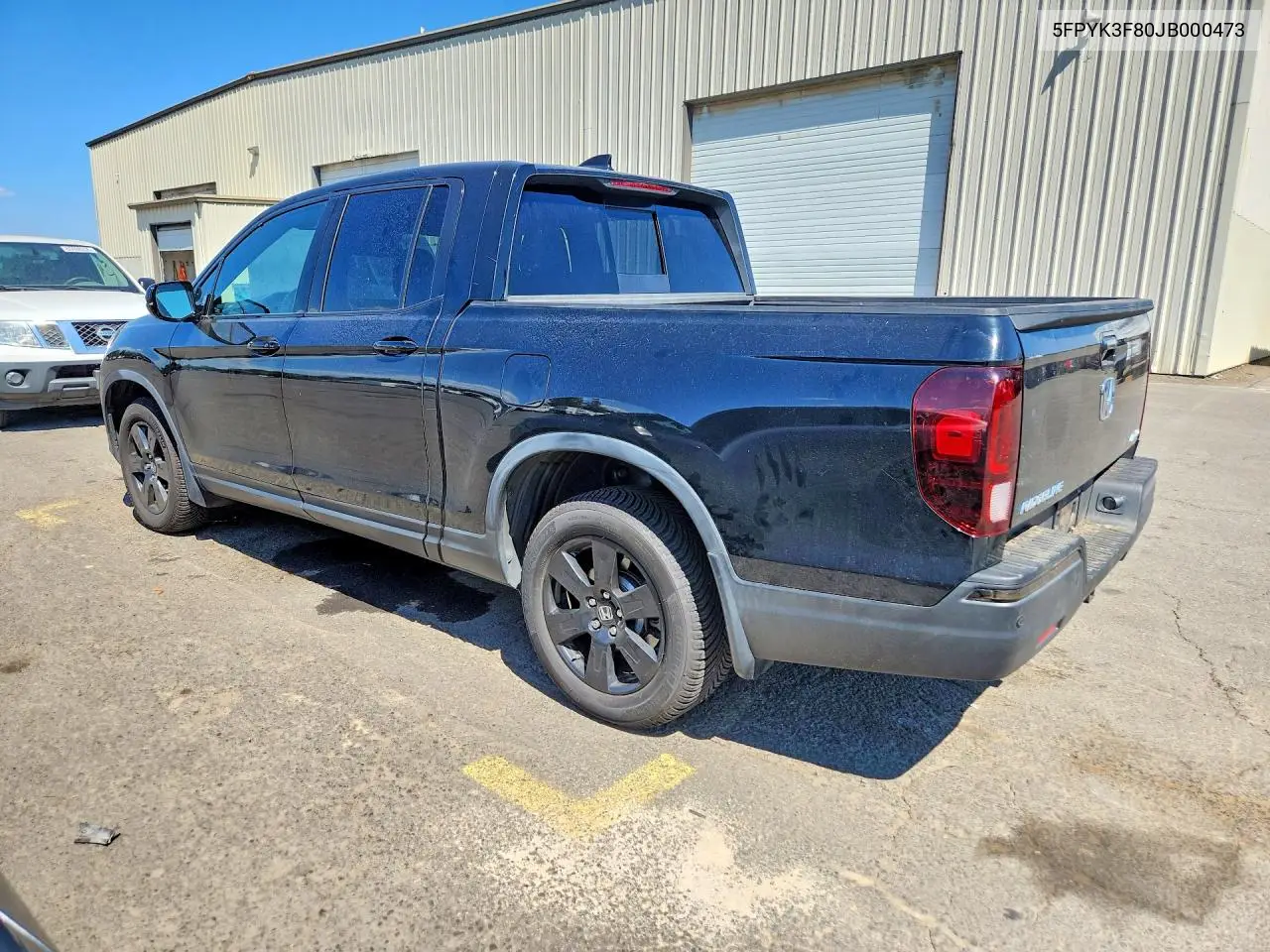 2018 Honda Ridgeline Black Edition VIN: 5FPYK3F80JB000473 Lot: 61042966