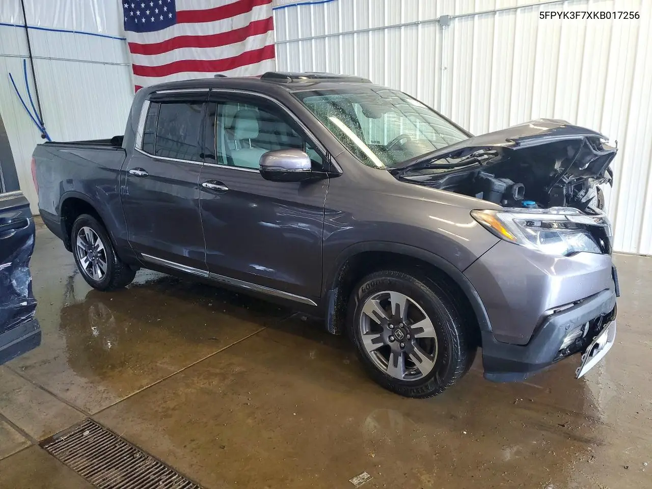 2019 Honda Ridgeline Rtl VIN: 5FPYK3F7XKB017256 Lot: 56782646