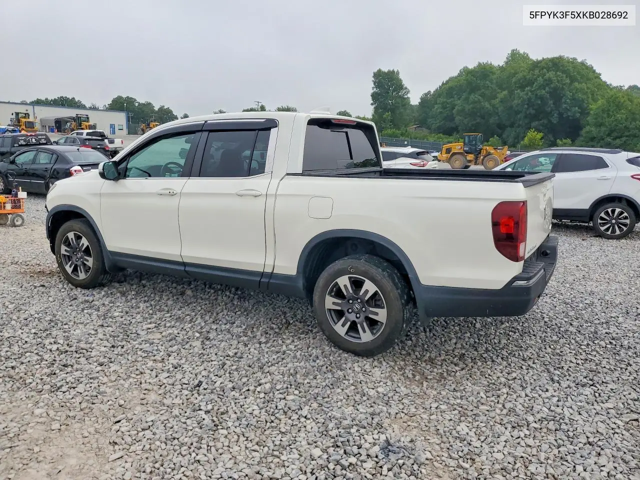 2019 Honda Ridgeline Rtl VIN: 5FPYK3F5XKB028692 Lot: 59863466
