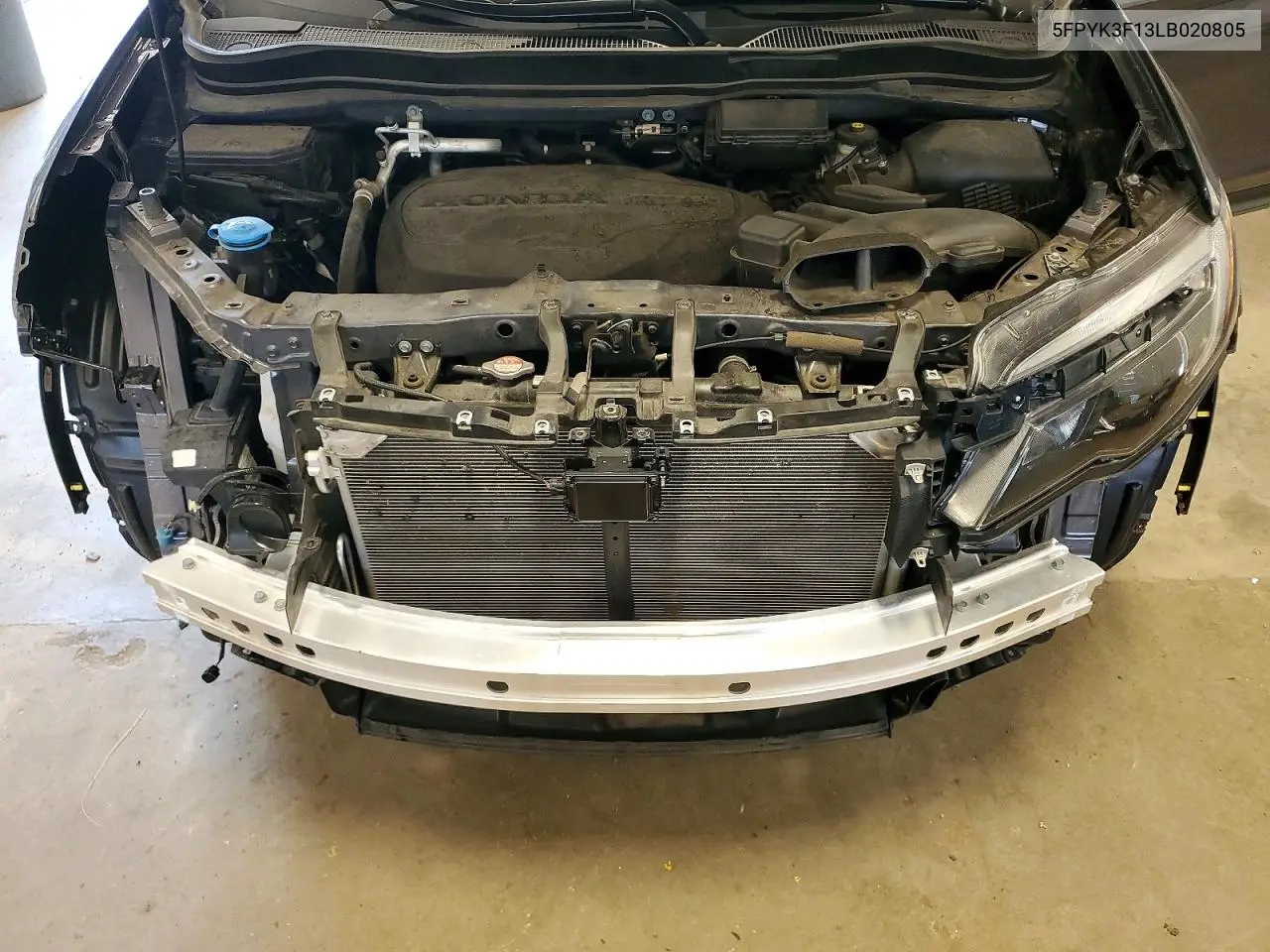 2020 Honda Ridgeline Sport VIN: 5FPYK3F13LB020805 Lot: 58630496
