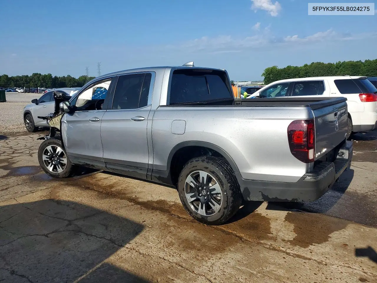 2020 Honda Ridgeline Rtl VIN: 5FPYK3F55LB024275 Lot: 60203536