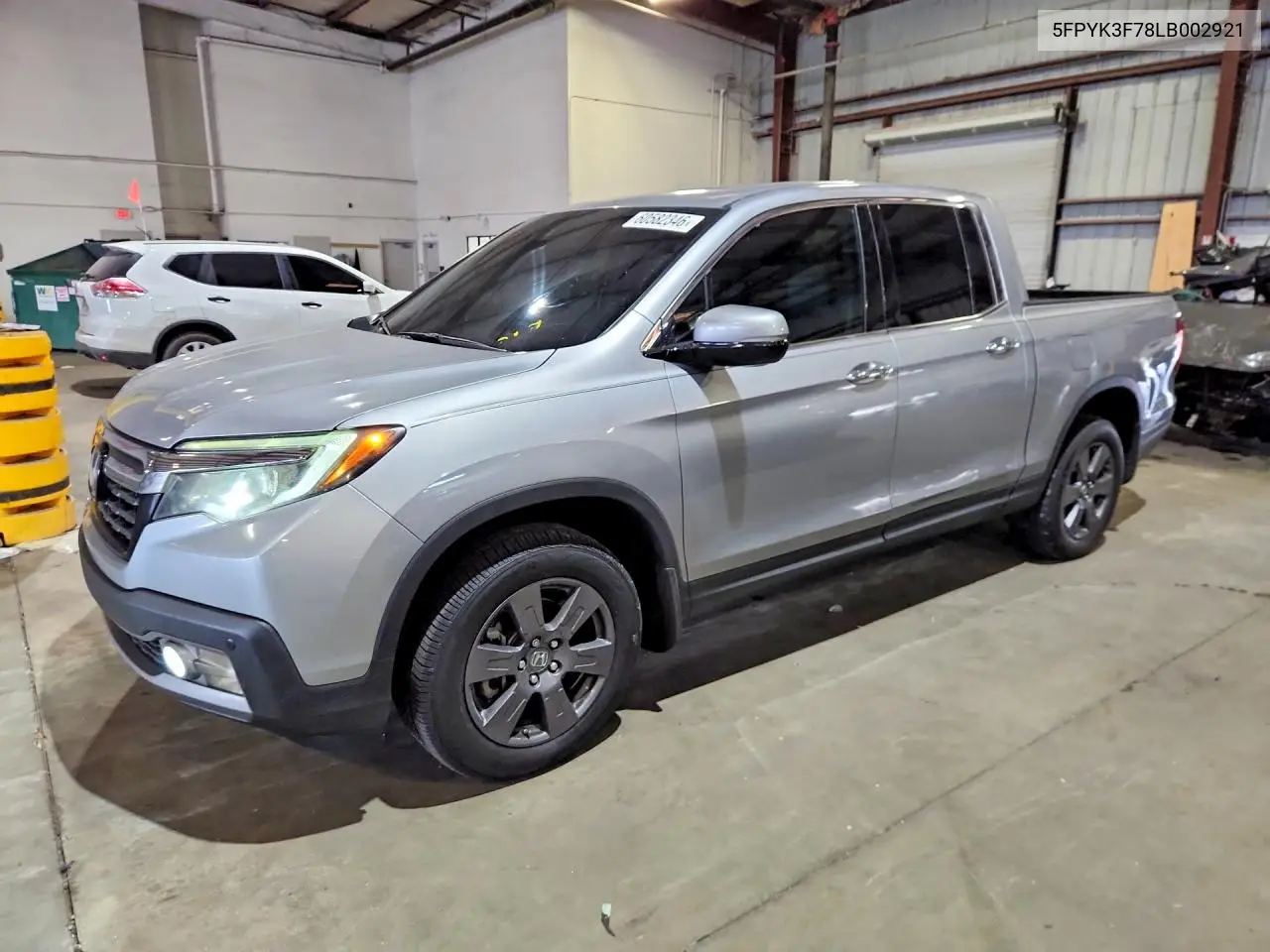 2020 Honda Ridgeline Rtl VIN: 5FPYK3F78LB002921 Lot: 60582346