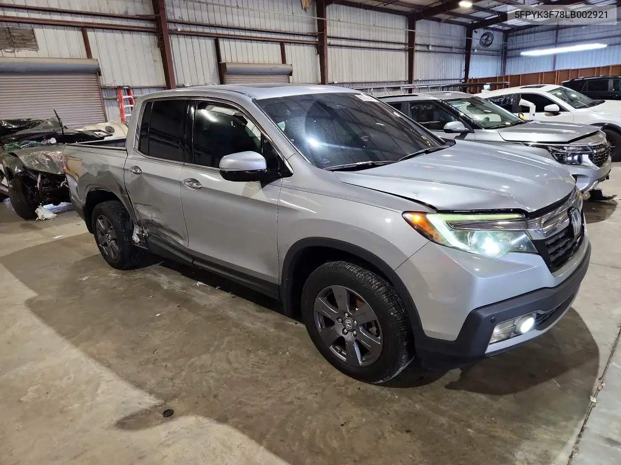 2020 Honda Ridgeline Rtl VIN: 5FPYK3F78LB002921 Lot: 60582346