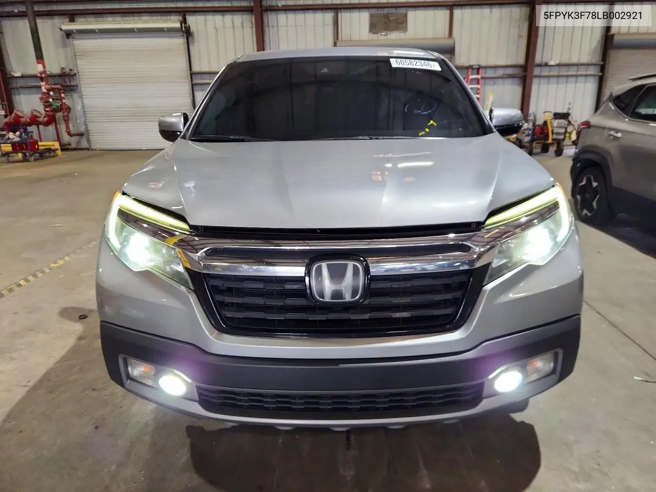 2020 Honda Ridgeline Rtl VIN: 5FPYK3F78LB002921 Lot: 60582346