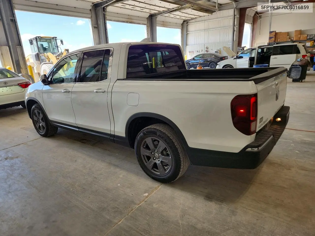 2020 Honda Ridgeline Rtl VIN: 5FPYK3F70LB016859 Lot: 60929506