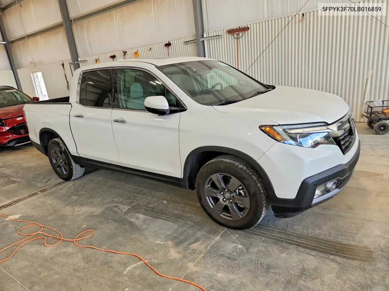 2020 Honda Ridgeline Rtl VIN: 5FPYK3F70LB016859 Lot: 60929506