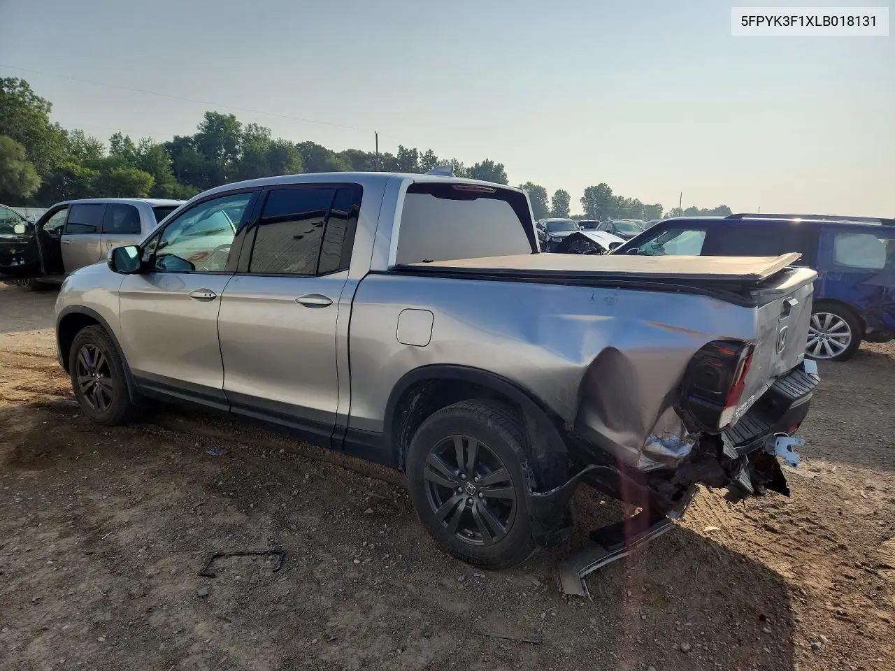 2020 Honda Ridgeline Sport VIN: 5FPYK3F1XLB018131 Lot: 61564016