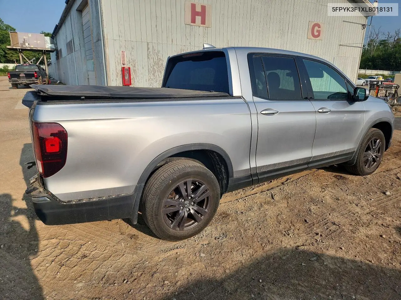 2020 Honda Ridgeline Sport VIN: 5FPYK3F1XLB018131 Lot: 61564016