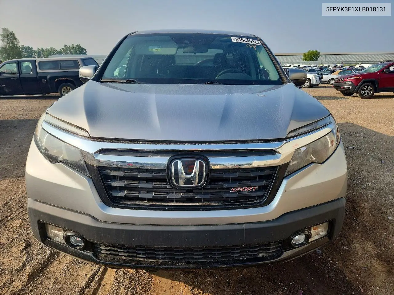 2020 Honda Ridgeline Sport VIN: 5FPYK3F1XLB018131 Lot: 61564016