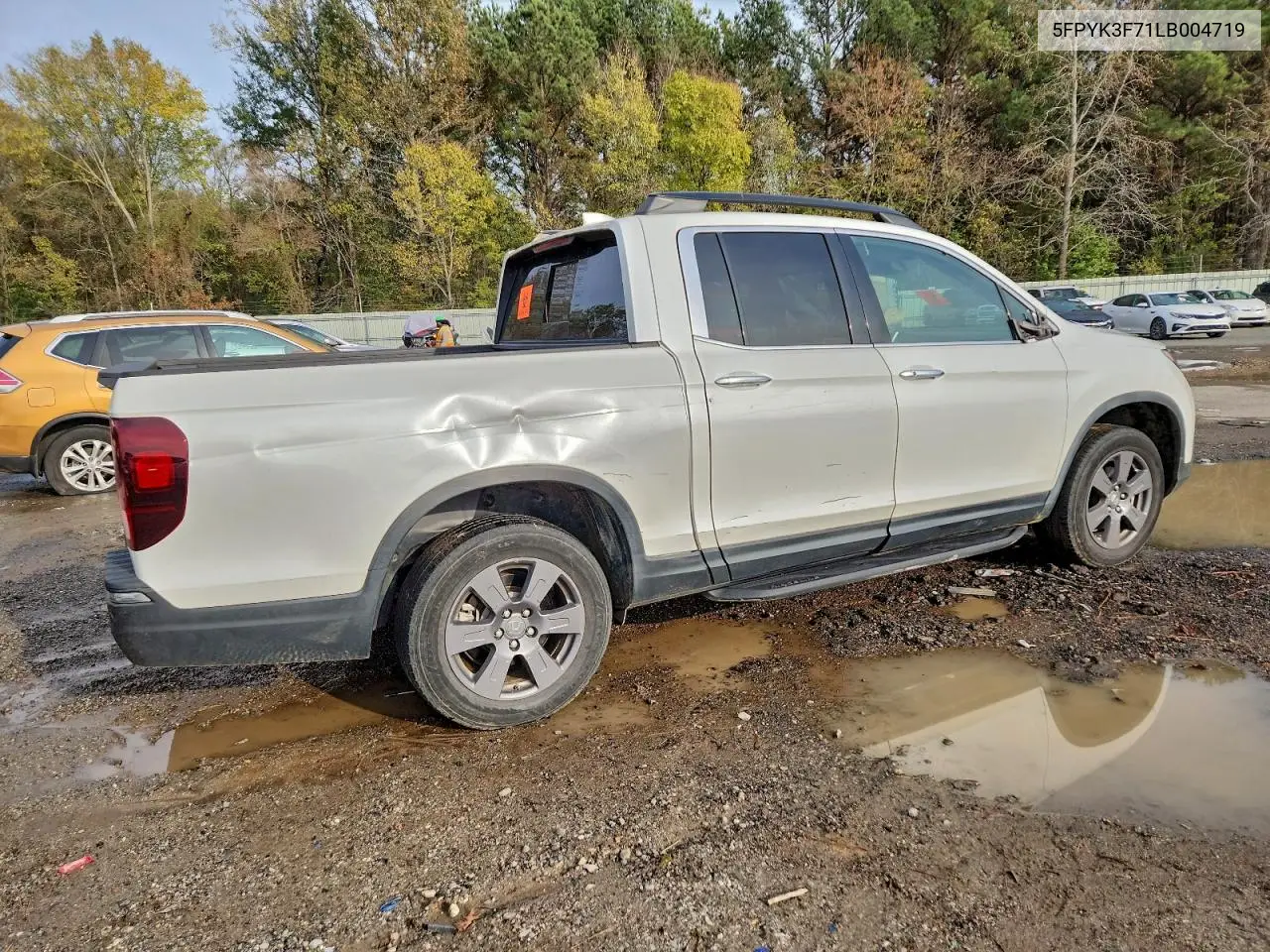 5FPYK3F71LB004719 2020 Honda Ridgeline Rtl