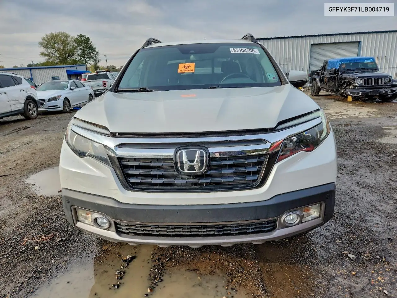 5FPYK3F71LB004719 2020 Honda Ridgeline Rtl