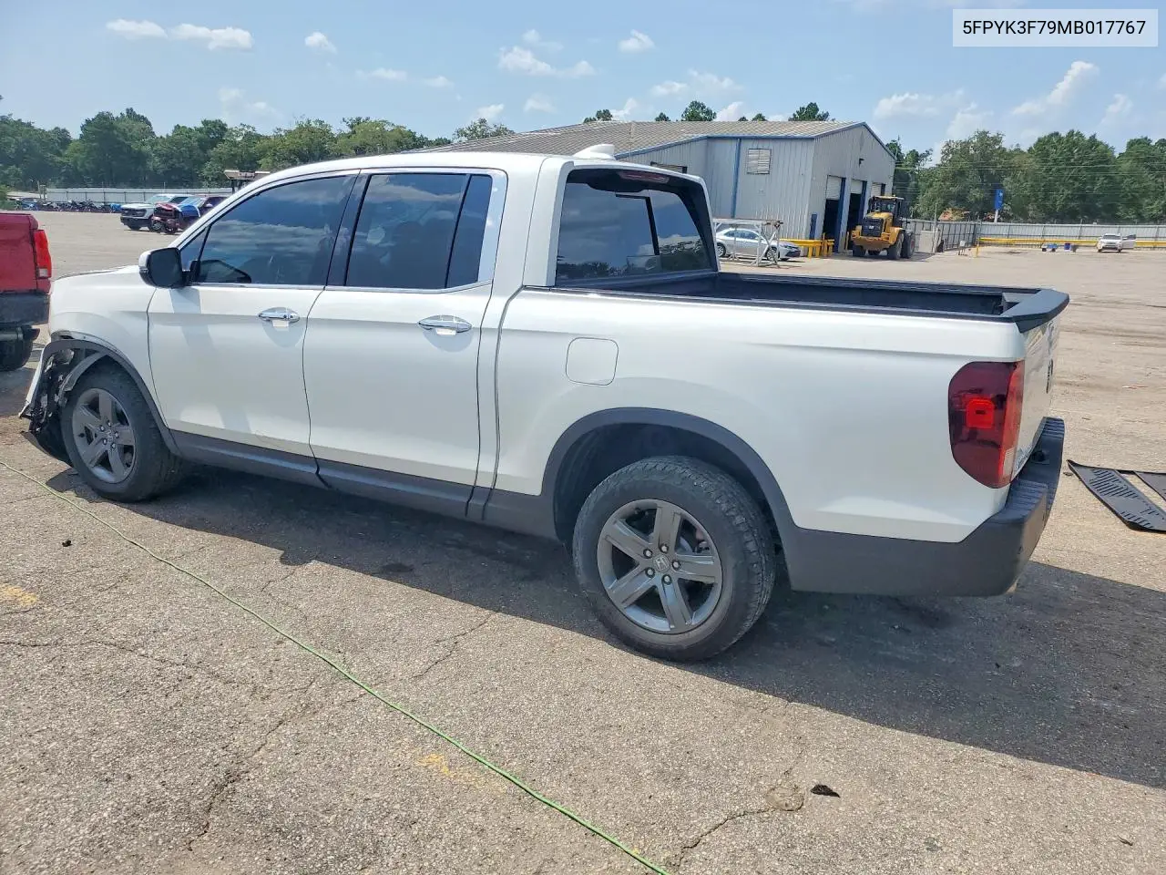 2021 Honda Ridgeline Rtl VIN: 5FPYK3F79MB017767 Lot: 59181786