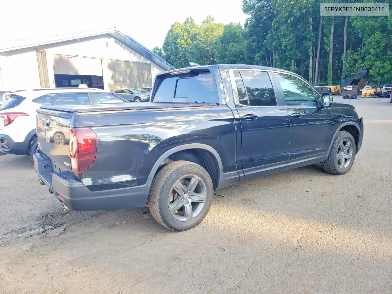 2022 Honda Ridgeline Rtl VIN: 5FPYK3F54NB035416 Lot: 60428546