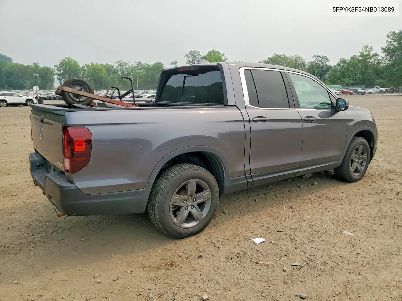 2022 Honda Ridgeline Rtl VIN: 5FPYK3F54NB013089 Lot: 60927056