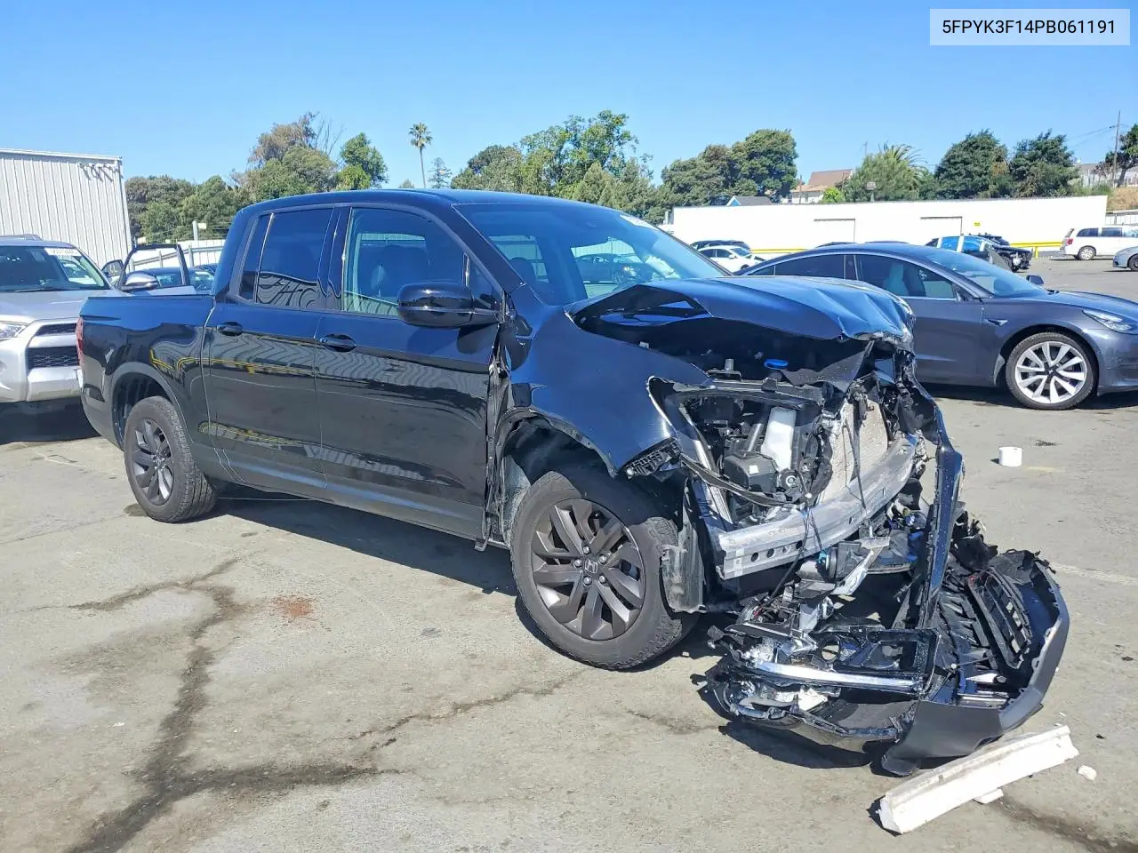 2023 Honda Ridgeline Sport VIN: 5FPYK3F14PB061191 Lot: 55959336