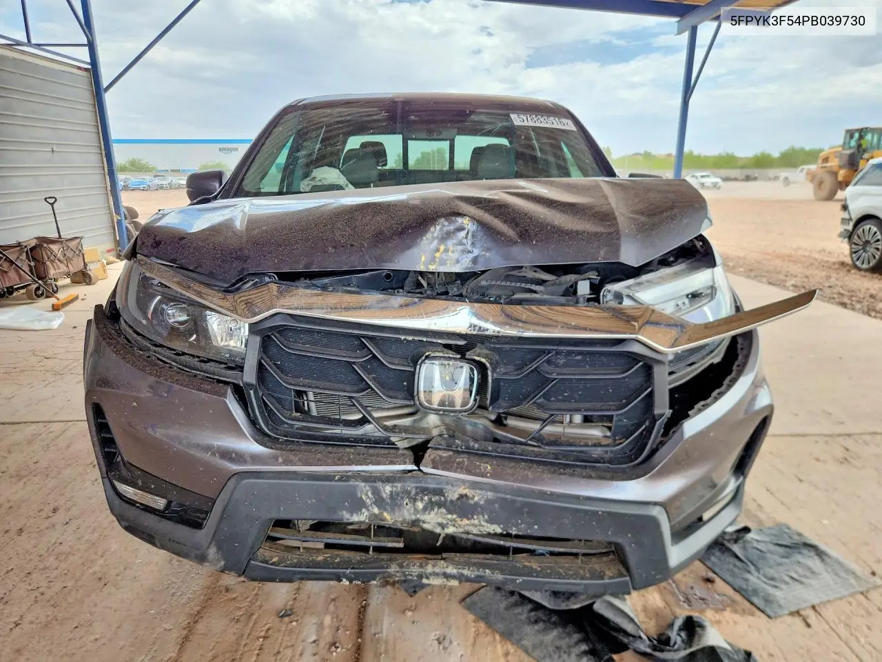 2023 Honda Ridgeline Rtl VIN: 5FPYK3F54PB039730 Lot: 57883516