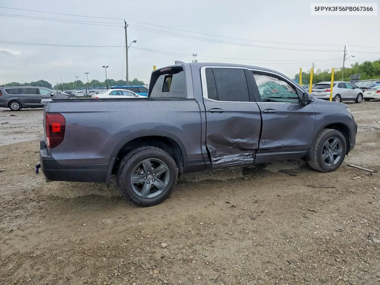 2023 Honda Ridgeline Rtl VIN: 5FPYK3F56PB067366 Lot: 58556516