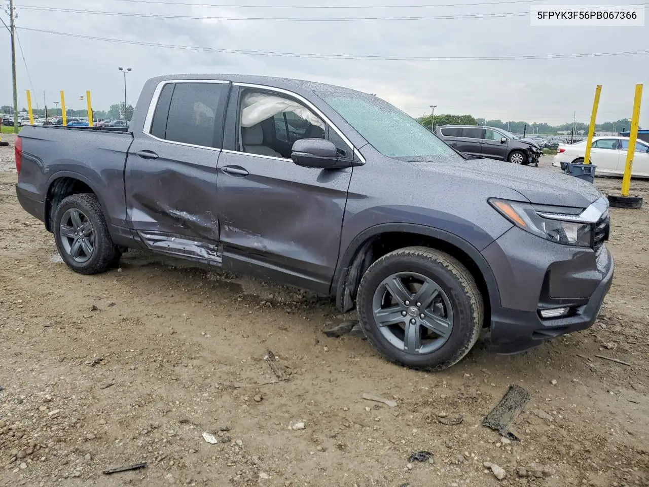 2023 Honda Ridgeline Rtl VIN: 5FPYK3F56PB067366 Lot: 58556516