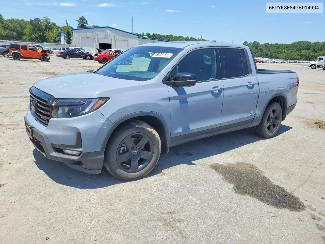 2023 Honda Ridgeline Black Edition VIN: 5FPYK3F84PB014904 Lot: 59021826