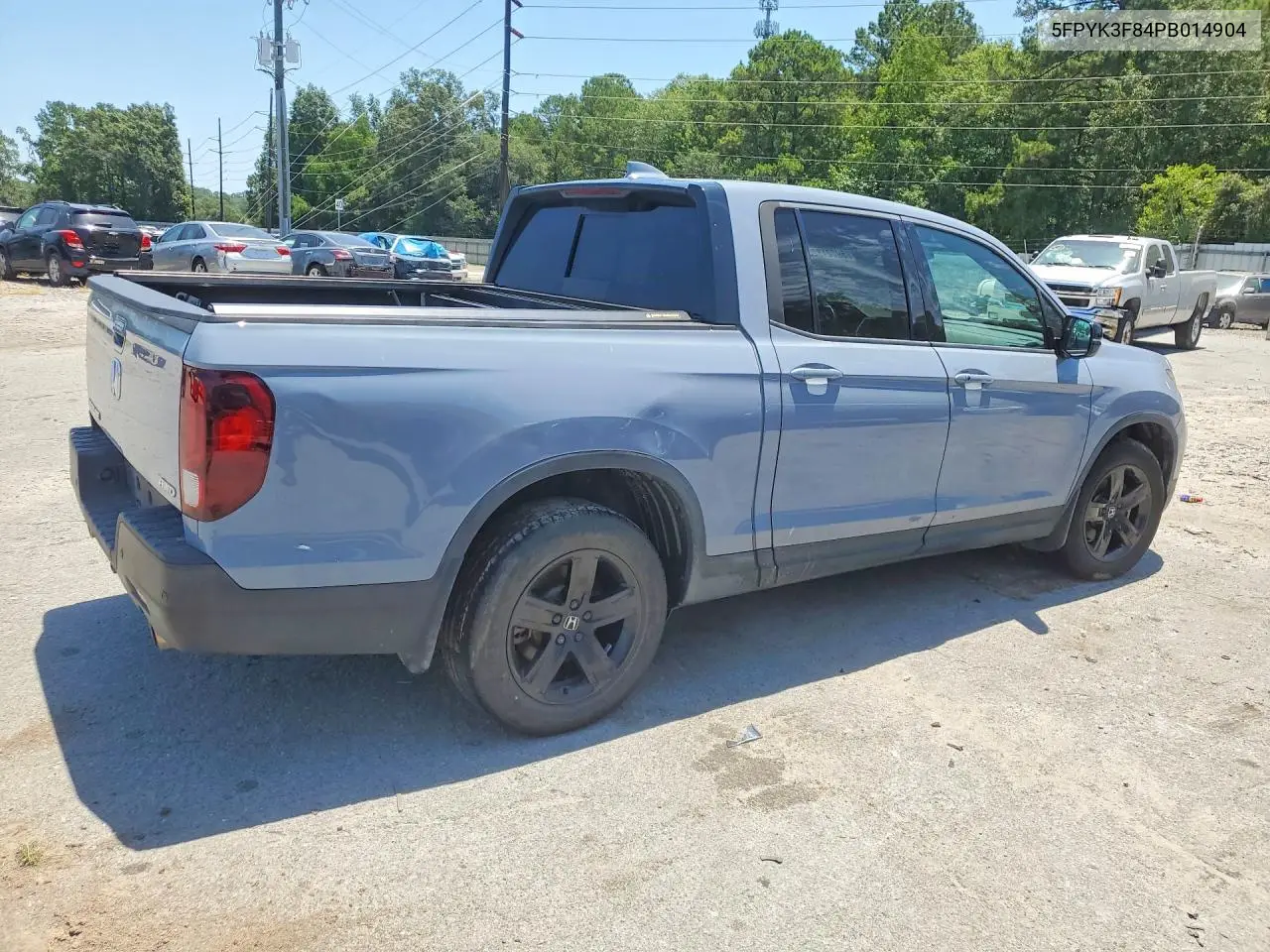 2023 Honda Ridgeline Black Edition VIN: 5FPYK3F84PB014904 Lot: 59021826