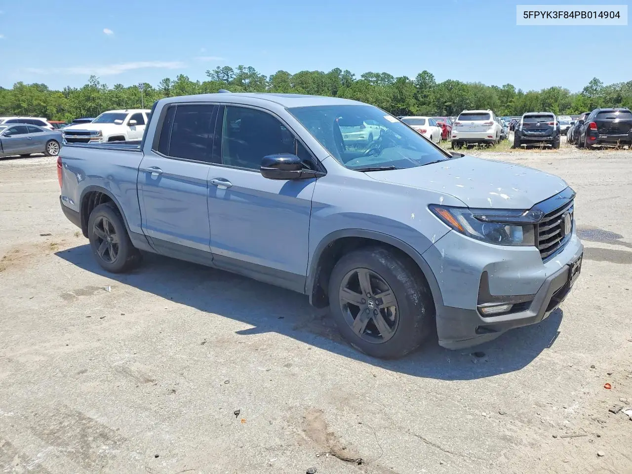2023 Honda Ridgeline Black Edition VIN: 5FPYK3F84PB014904 Lot: 59021826