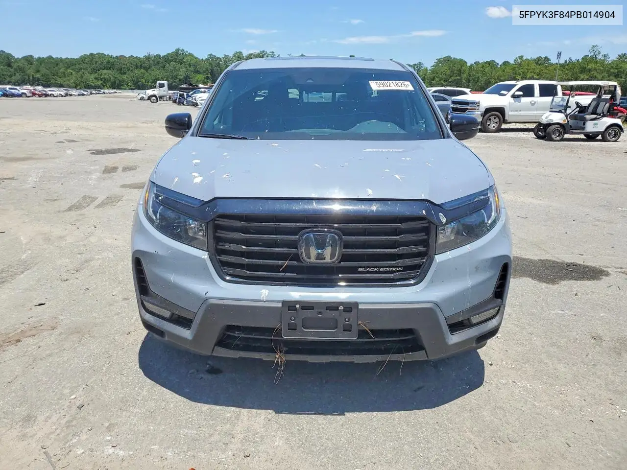 2023 Honda Ridgeline Black Edition VIN: 5FPYK3F84PB014904 Lot: 59021826