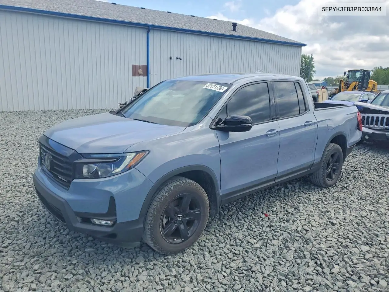 2023 Honda Ridgeline Black Edition VIN: 5FPYK3F83PB033864 Lot: 59121736