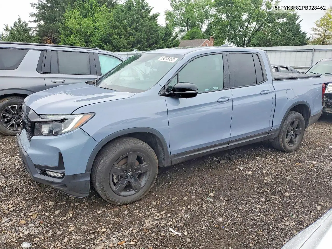 2023 Honda Ridgeline Black Edition VIN: 5FPYK3F82PB028462 Lot: 59273356