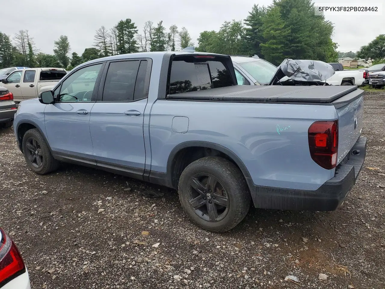 2023 Honda Ridgeline Black Edition VIN: 5FPYK3F82PB028462 Lot: 59273356