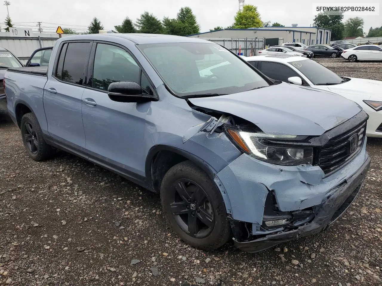 2023 Honda Ridgeline Black Edition VIN: 5FPYK3F82PB028462 Lot: 59273356
