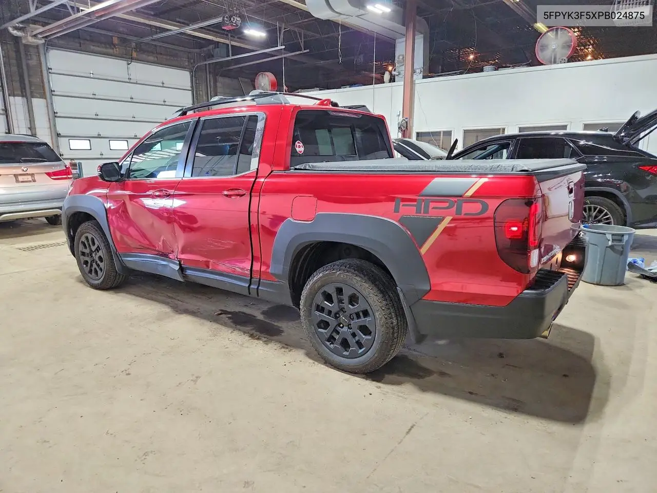 2023 Honda Ridgeline Rtl VIN: 5FPYK3F5XPB024875 Lot: 59900056