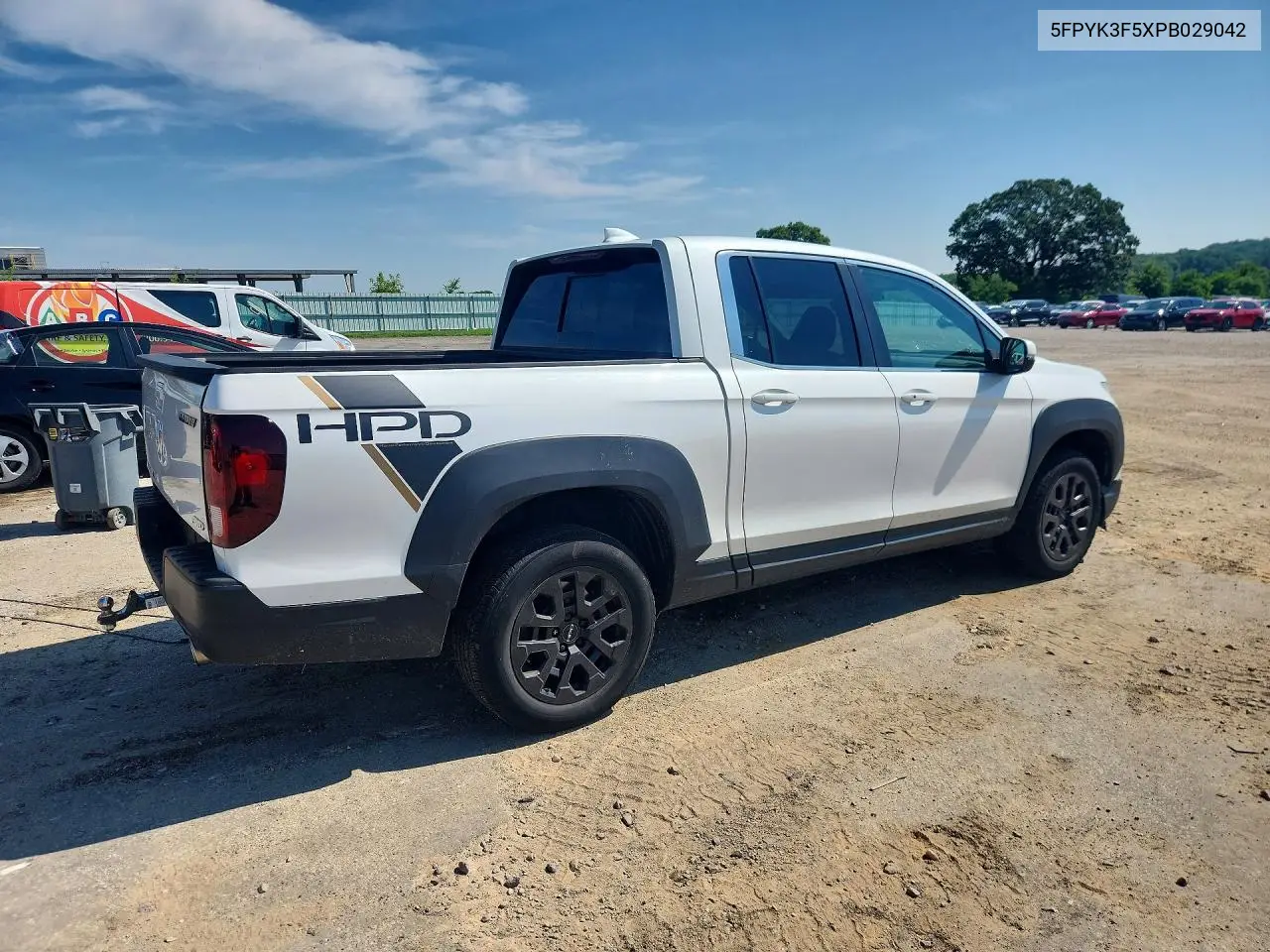 2023 Honda Ridgeline Rtl VIN: 5FPYK3F5XPB029042 Lot: 59968566