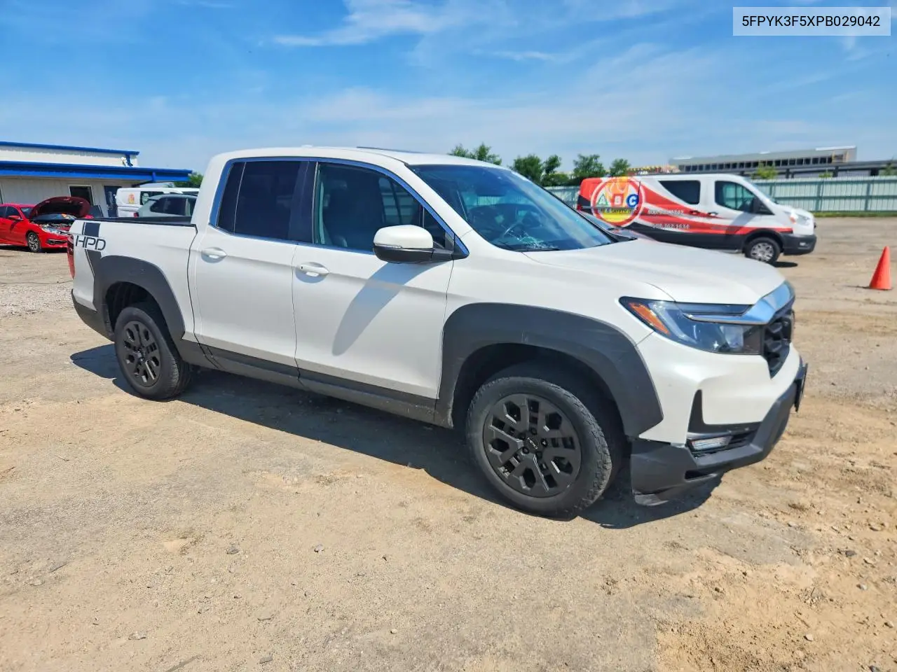 2023 Honda Ridgeline Rtl VIN: 5FPYK3F5XPB029042 Lot: 59968566