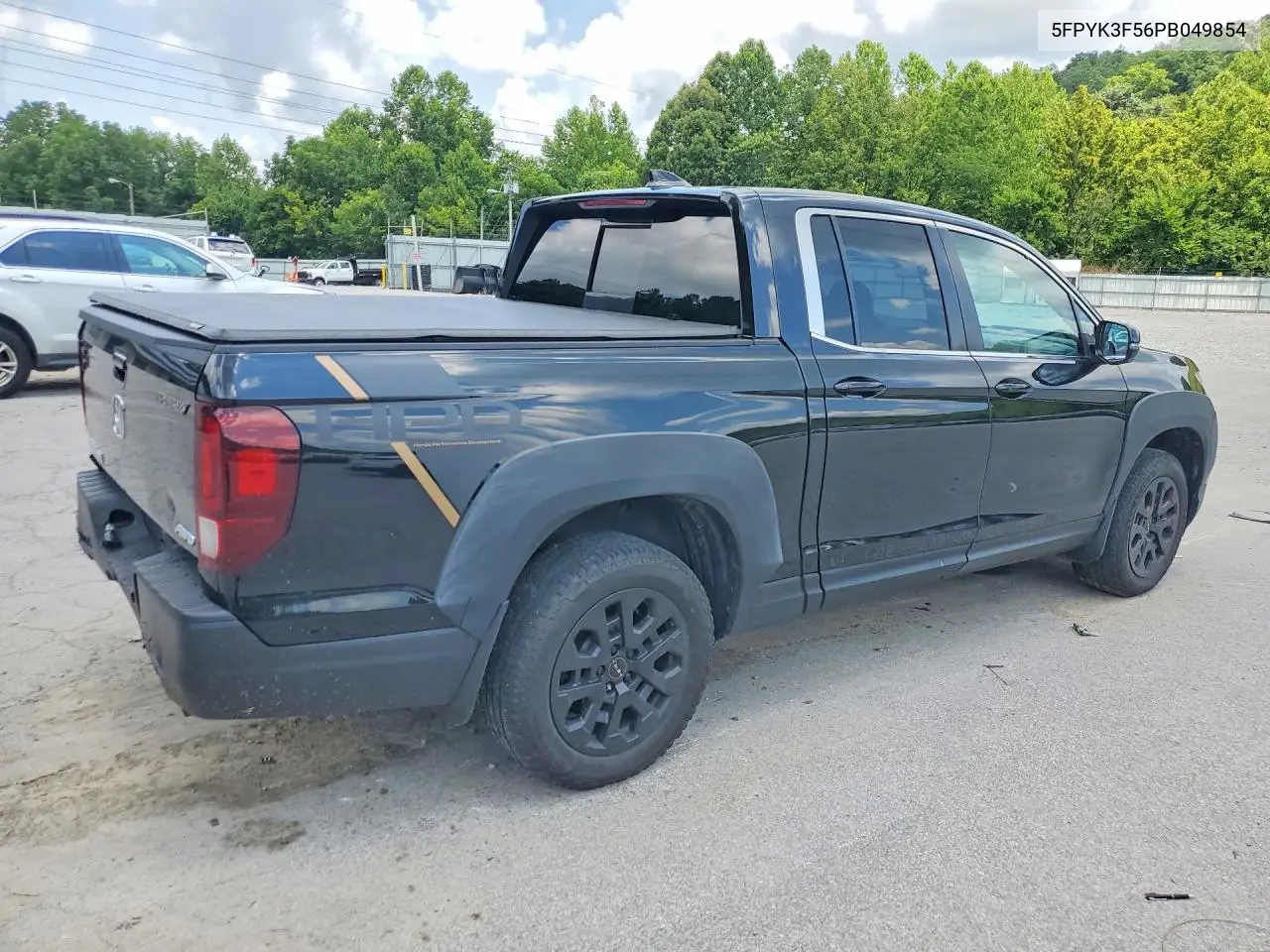 2023 Honda Ridgeline Rtl VIN: 5FPYK3F56PB049854 Lot: 59996206