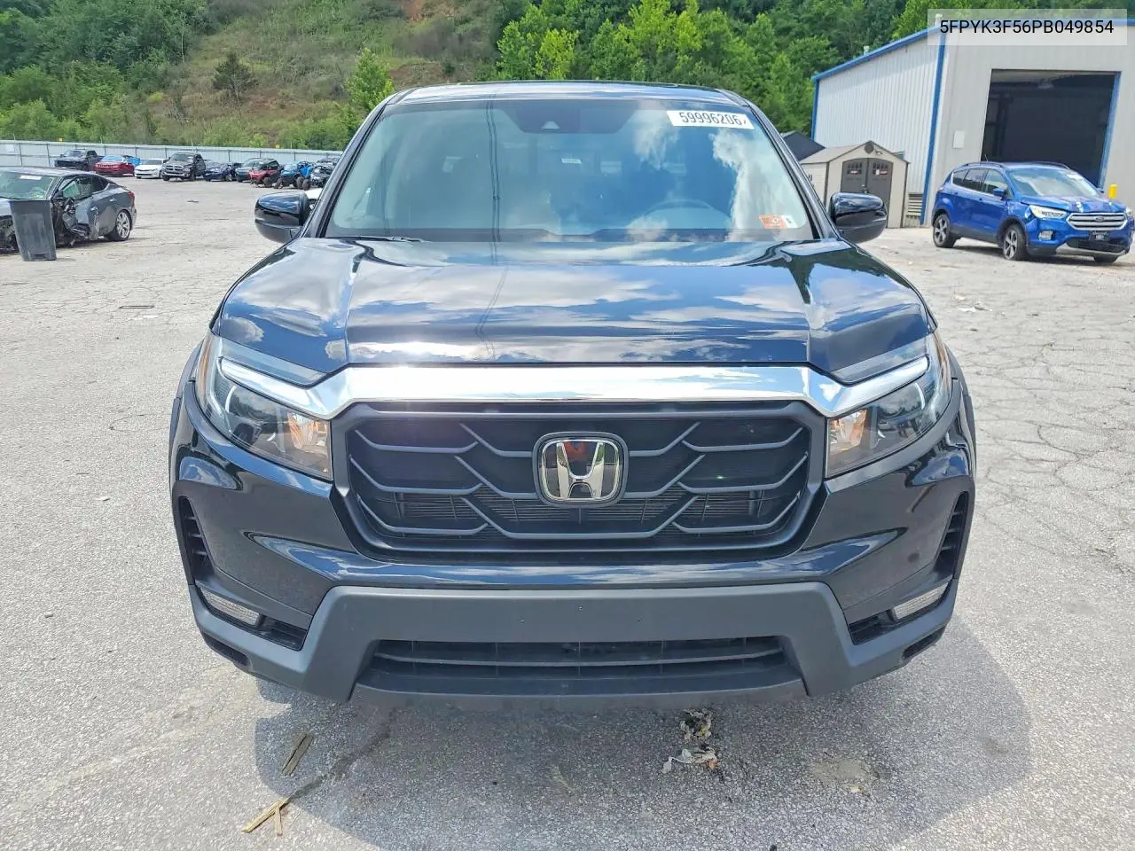 2023 Honda Ridgeline Rtl VIN: 5FPYK3F56PB049854 Lot: 59996206