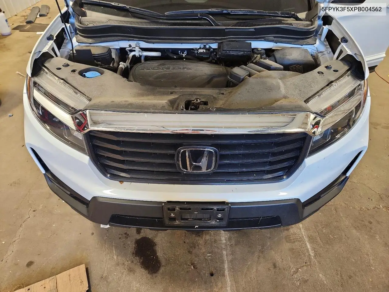 2023 Honda Ridgeline Rtl VIN: 5FPYK3F5XPB004562 Lot: 60607526