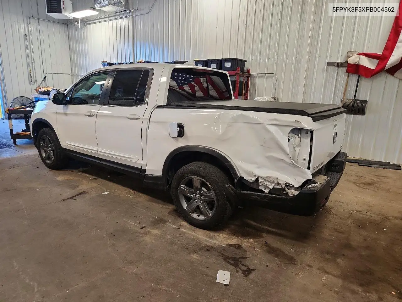 2023 Honda Ridgeline Rtl VIN: 5FPYK3F5XPB004562 Lot: 60607526