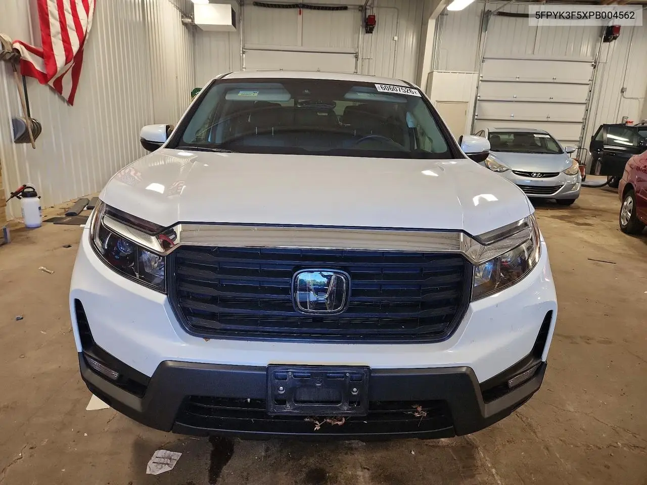 2023 Honda Ridgeline Rtl VIN: 5FPYK3F5XPB004562 Lot: 60607526
