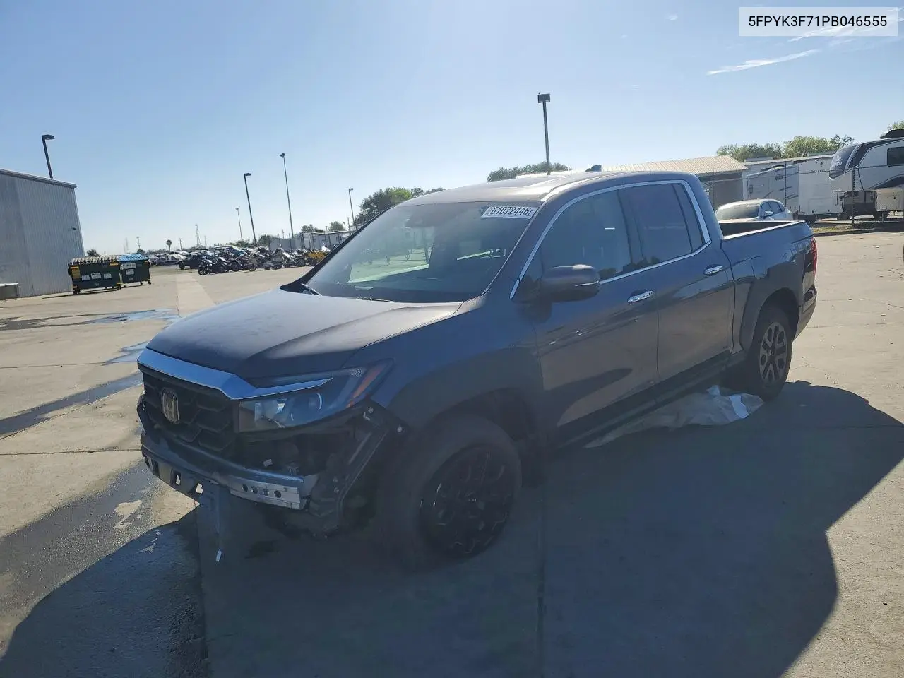 2023 Honda Ridgeline Rtl-E VIN: 5FPYK3F71PB046555 Lot: 61072446