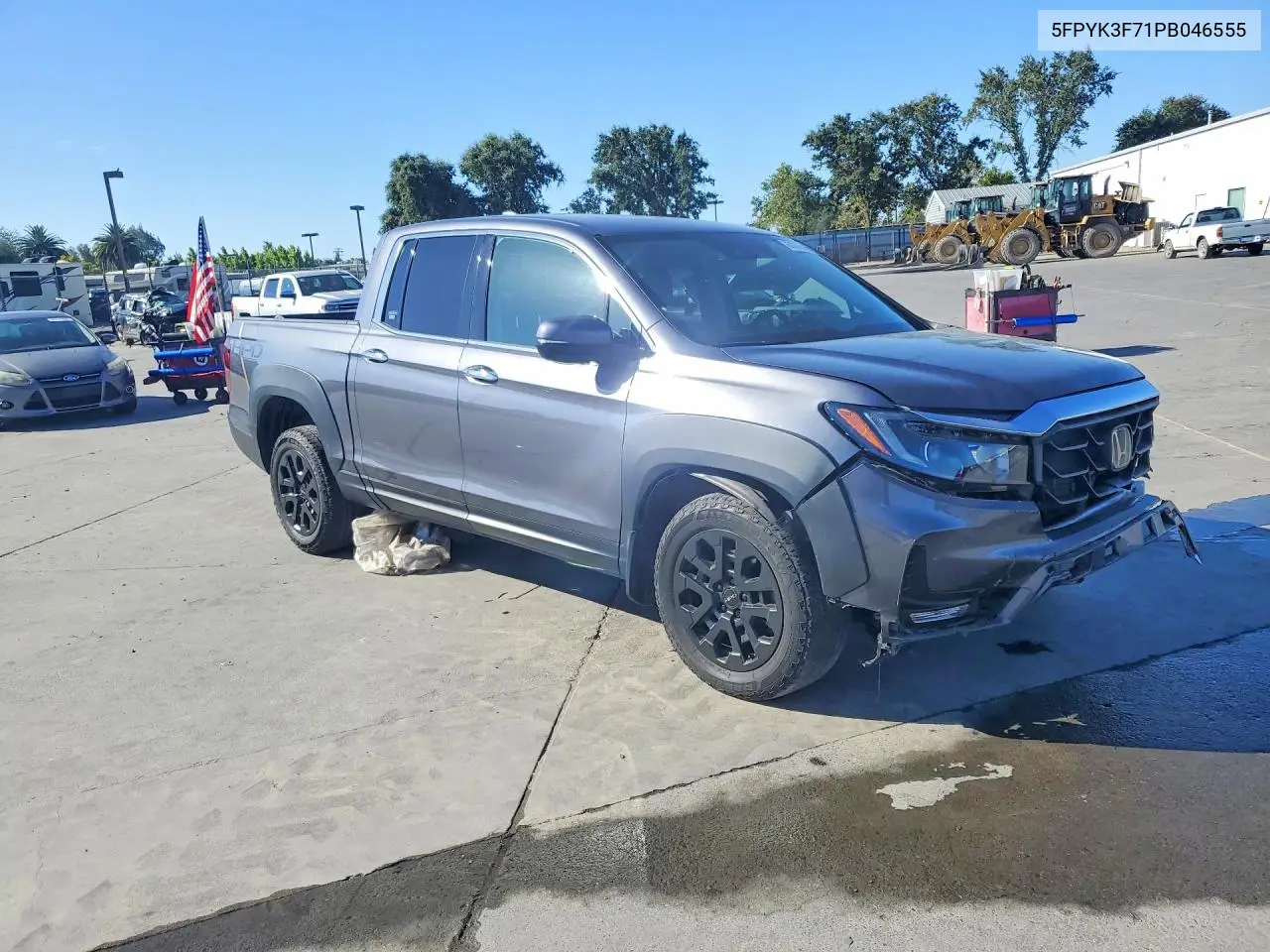 2023 Honda Ridgeline Rtl-E VIN: 5FPYK3F71PB046555 Lot: 61072446