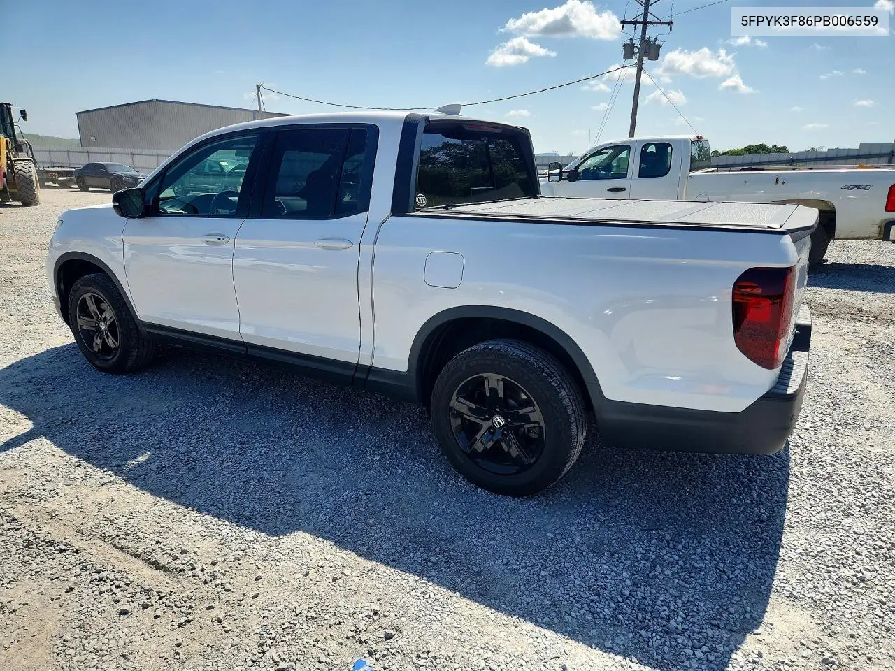 5FPYK3F86PB006559 2023 Honda Ridgeline Black Edition