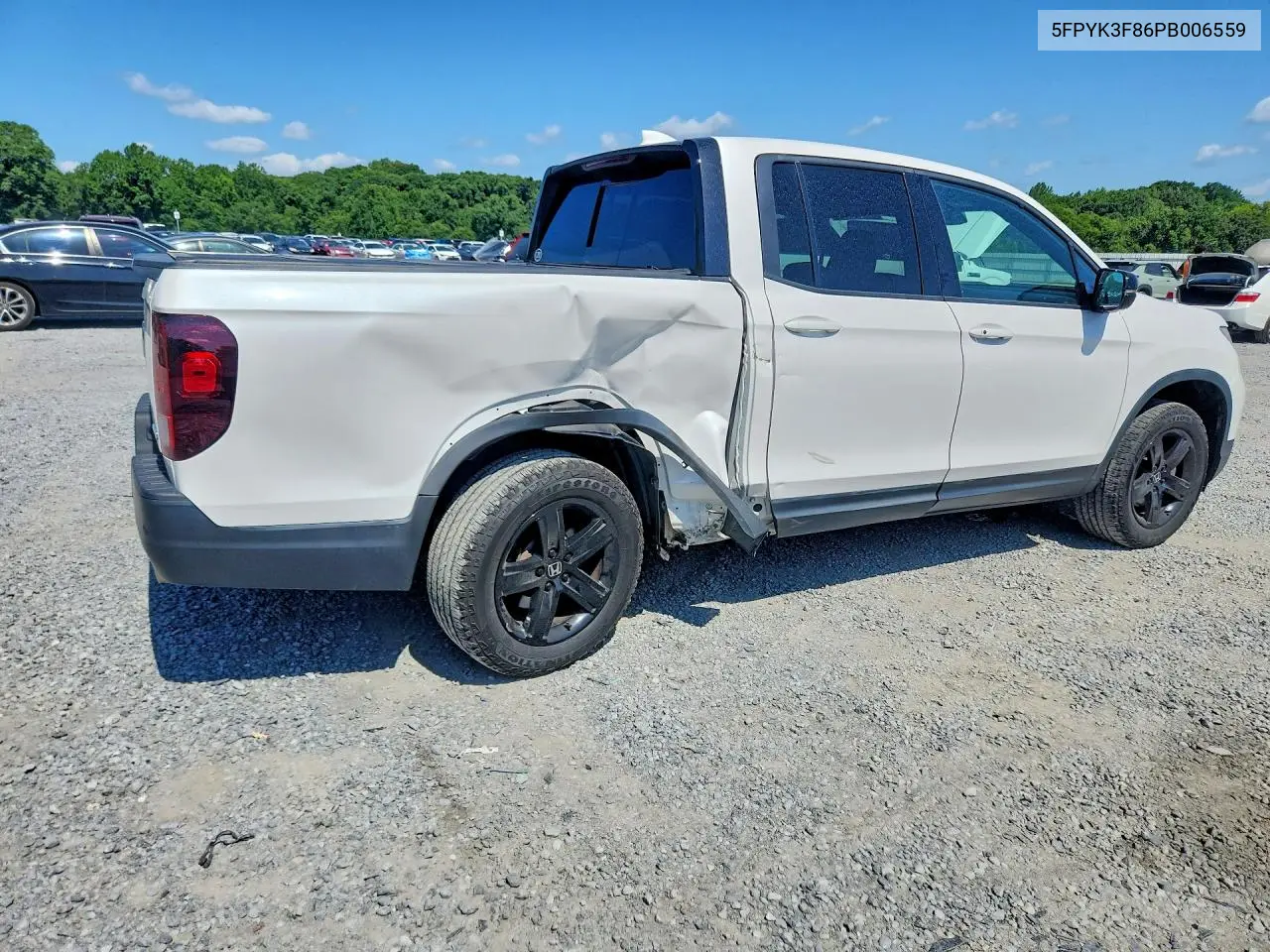 5FPYK3F86PB006559 2023 Honda Ridgeline Black Edition
