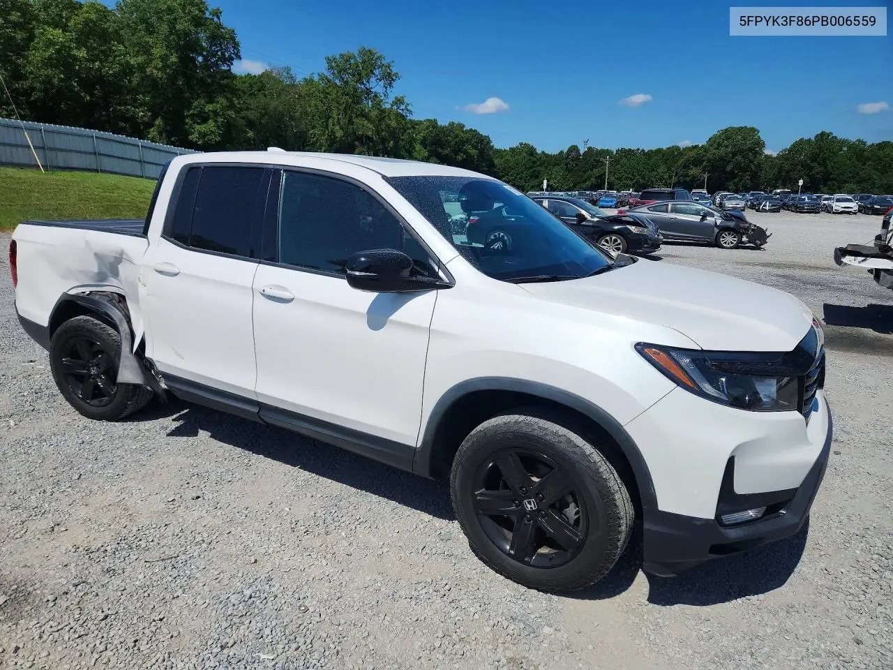 5FPYK3F86PB006559 2023 Honda Ridgeline Black Edition